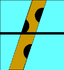 Giraffe walking past a window